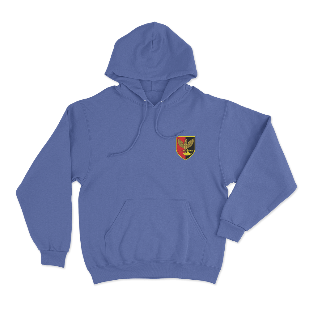 Ashford Family Crest Unisex Hoodie Blue Ashford Family Crest Unisex Hoodie Blue
