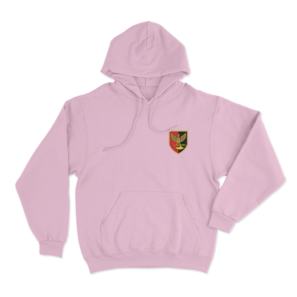 Ashford Family Crest Unisex Hoodie Pink Ashford Family Crest Unisex Hoodie Pink