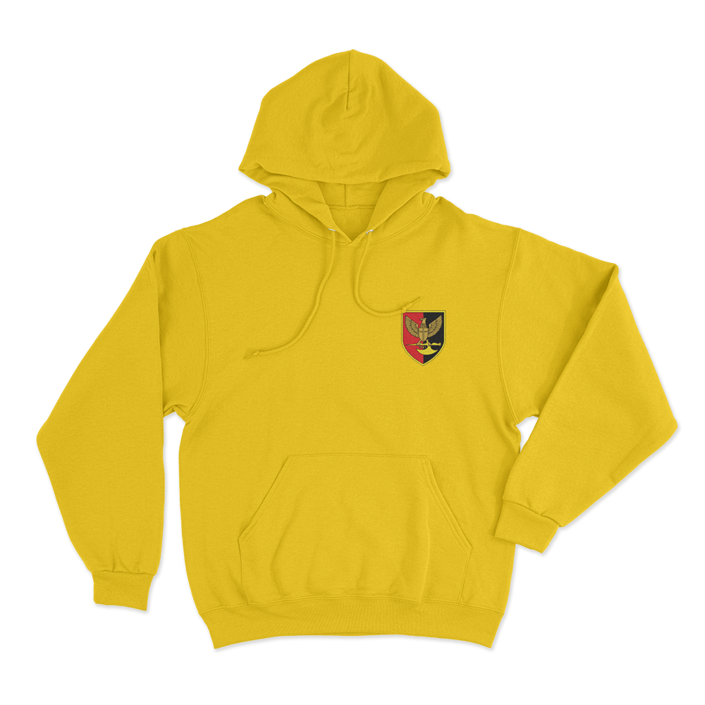 Ashford Family Crest Unisex Hoodie Yellow Ashford Family Crest Unisex Hoodie Yellow