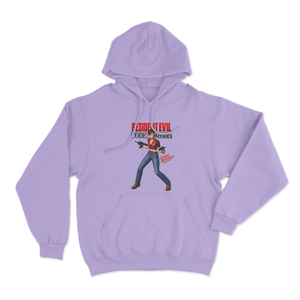 Code Veronica Claire Redfield Unisex Hoodie Purple Code Veronica Claire Redfield Unisex Hoodie Purple