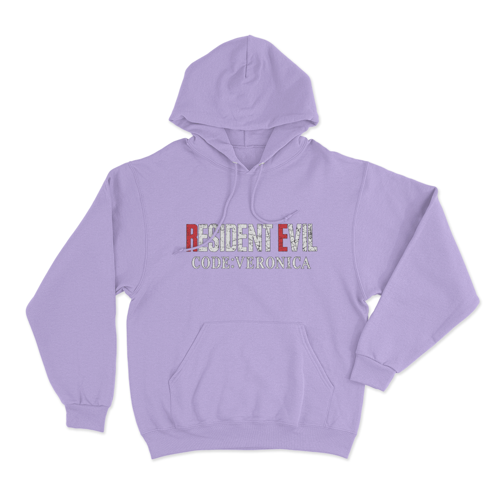 Code Veronica Logo Unisex Hoodie Purple Code Veronica Logo Unisex Hoodie Purple