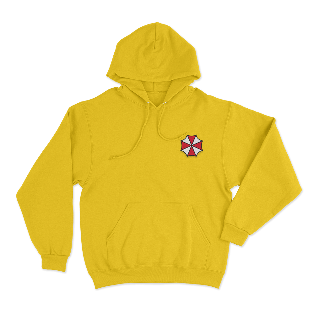 Resident Evil Umbrella Unisex Hoodie Yellow Resident Evil Umbrella Unisex Hoodie Yellow