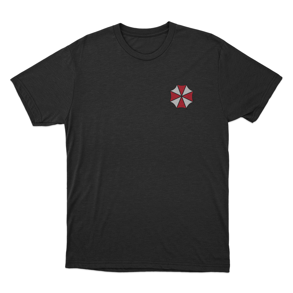 Resident Evil Umbrella Unisex T Shirt Black Resident Evil Umbrella Unisex T Shirt Black