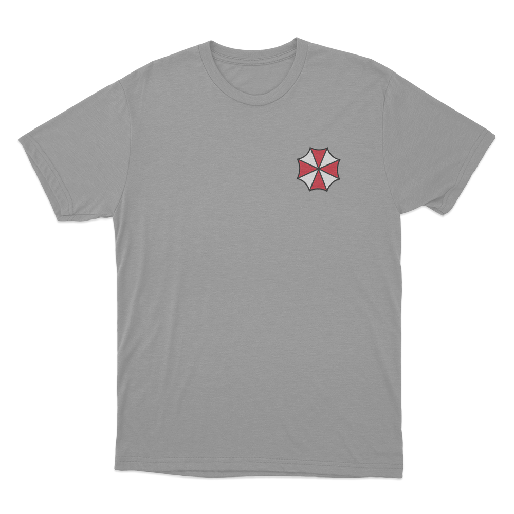 Resident Evil Umbrella Unisex T Shirt Grey Resident Evil Umbrella Unisex T Shirt Grey