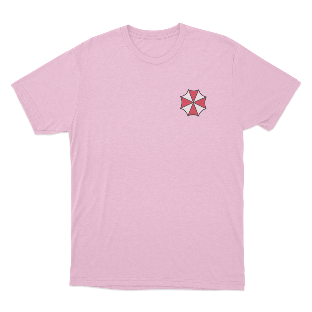 Resident Evil Umbrella Unisex T Shirt Pink Resident Evil Umbrella Unisex T Shirt Pink