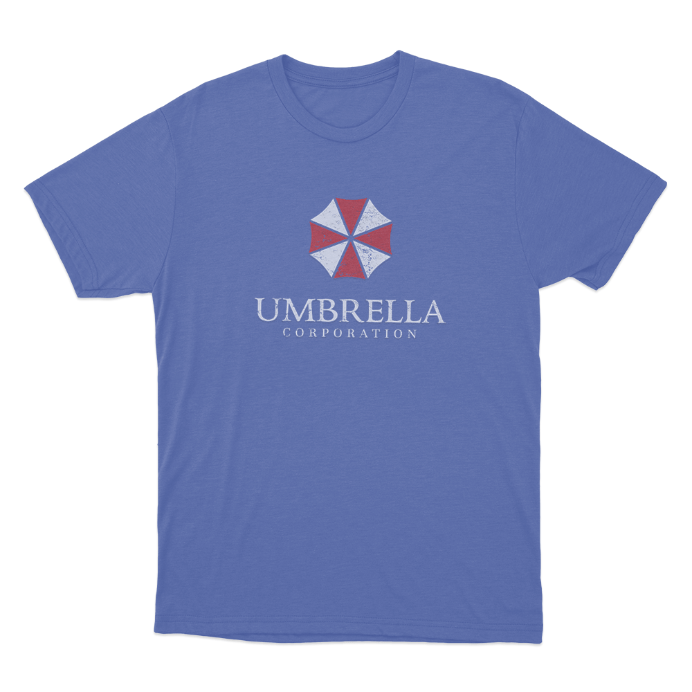 Umbrella Corporation Logo Unisex T Shirt Blue Umbrella Corporation Logo Unisex T Shirt Blue