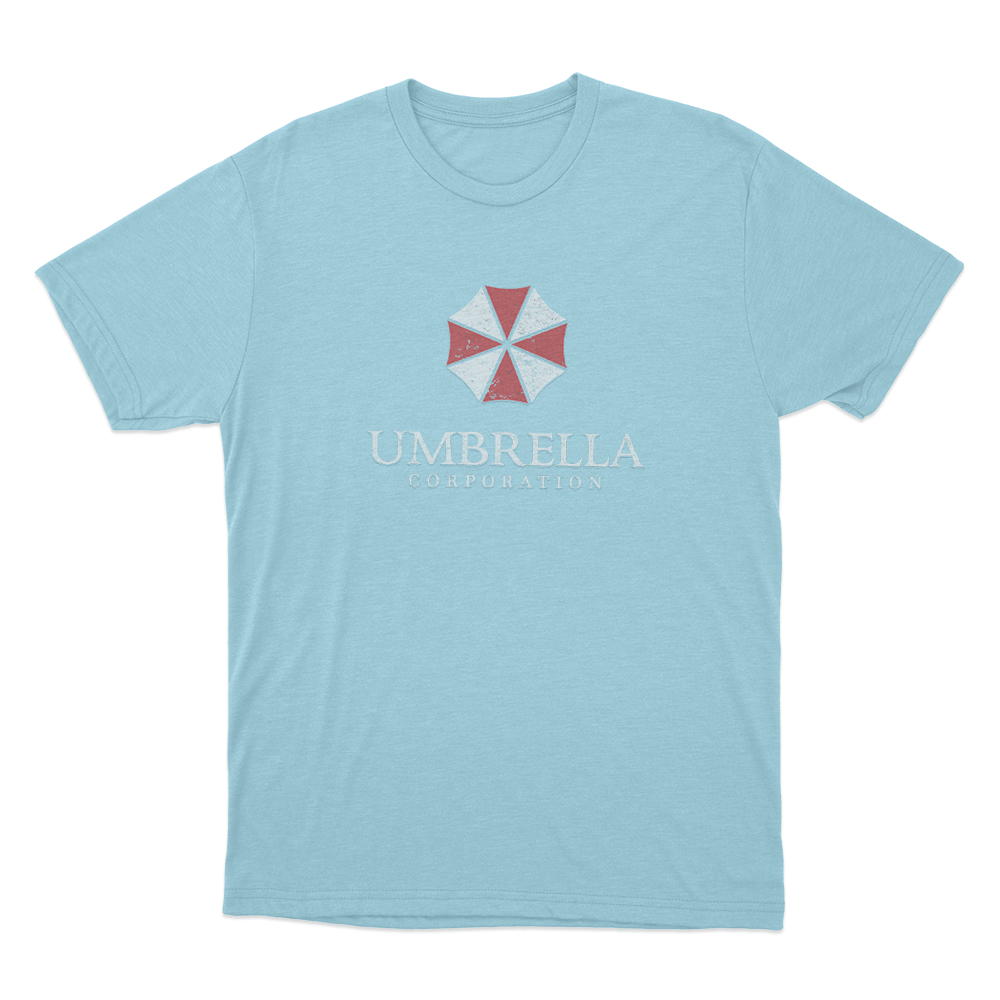 Umbrella Corporation Logo Unisex T Shirt Sky Blue Umbrella Corporation Logo Unisex T Shirt Sky Blue